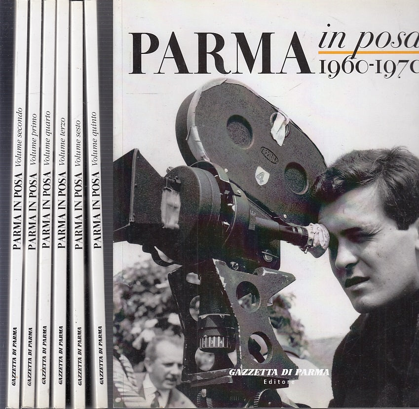 LS- PARMA IN POSA 6 VOLUMI 1940/1950 1950/1960 1960/1970 -- STEP--- 2016- B- WPR