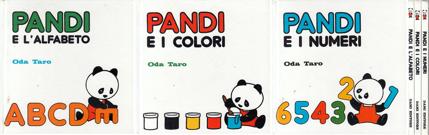 LB- BIBLIOTECA DI PANDI NUMERI COLORI ALFABETO - TARO - DAMI --- 1986 - C - ZFS9
