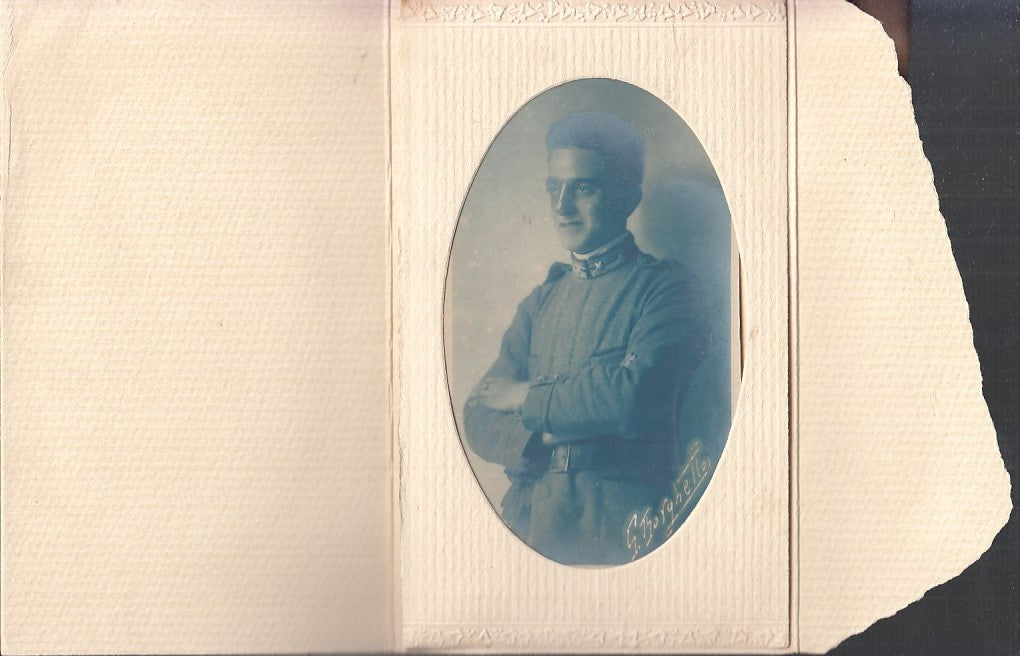 CC- FOTOGRAFIA ORIGINALE SOLDATO PRIMA GUERRA MONDIALE - XFS65 RFX51
