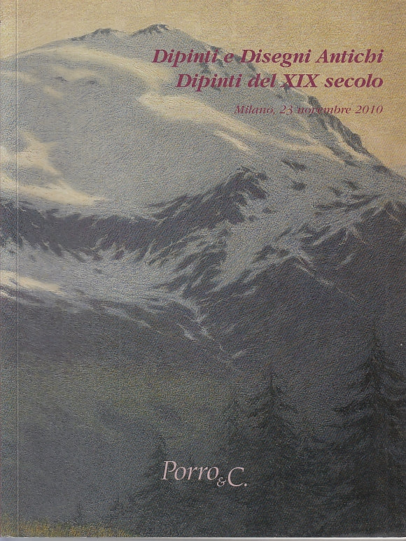 LT- CATALOGO ASTA 1 DIPINTI DISEGNI ANTICHI XIX SECOLO-- PORRO--- 2010- B-YFS113