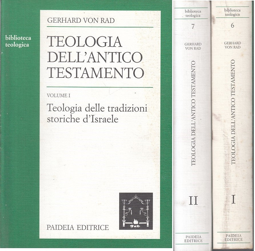 LS- TEOLOGIA DELL'ANTICO TESTAMENTO 2 VOLL.- VON RAD- PAIDEIA--- 1972- B - ZFS18
