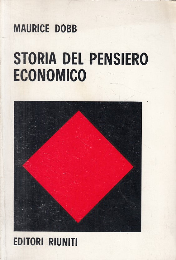 LS- STORIA DEL PENSIERO ECONOMICO - DOBB - RIUNITI -- 1a ED. - 1974 - B - ZFS18