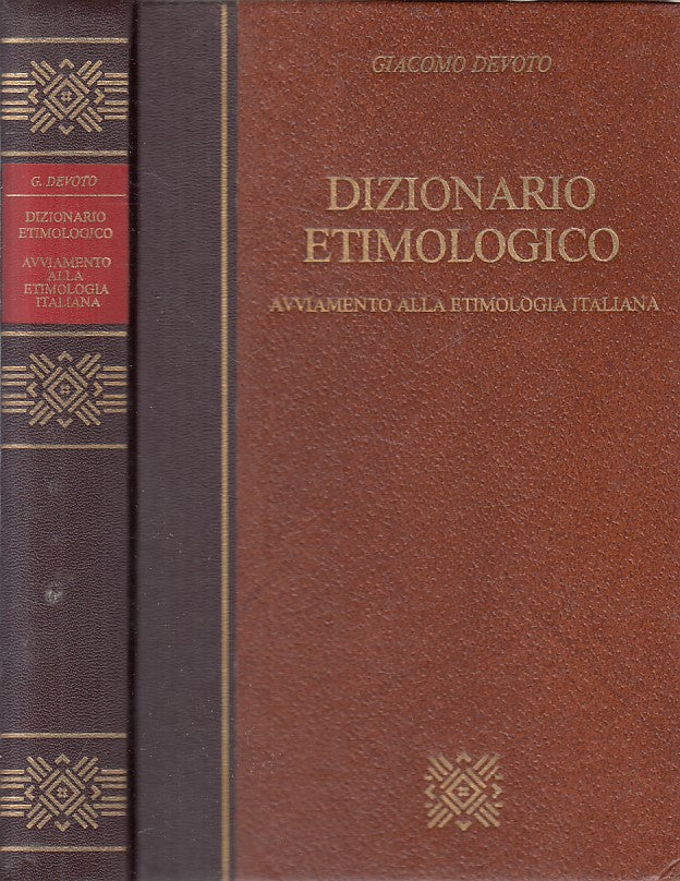 LZ- DIZIONARIO ETIMOLOGICO - DEVOTO - CDE --- 1968 - C - YFS421