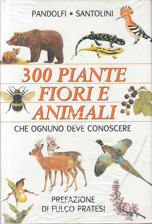 LZ- 300 PIANTE FIORI E ANIMALI - AA.VV. - MONDOLIBRI --- 1999 - CS - ZFS434