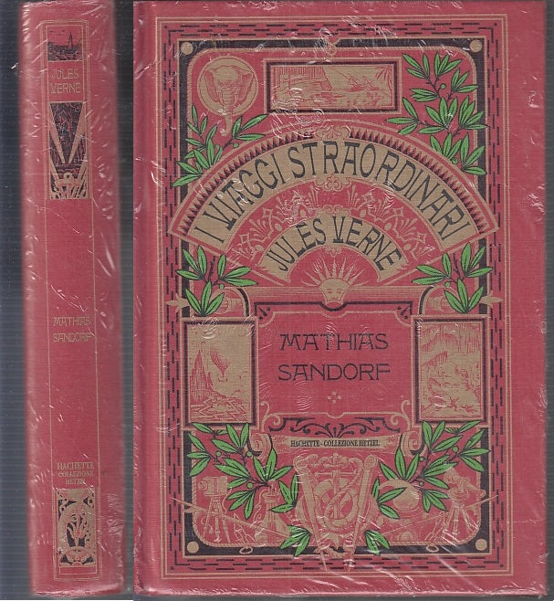 LB- I VIAGGI STRAORDINARI MATHIAS SANDORF - VERNE - HACHETTE --- 2001 - C- XFS4