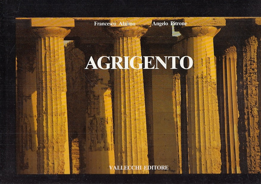 LV- AGRIGENTO COFANETTO FOTO - ALAIMO PITRONE - VALLECCHI --- 1987- CS- ZFS701