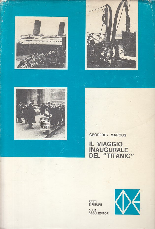 LS- VIAGGIO INAUGURALE DEL TITANIC - MARCUS - CDE --- 1972 - CS - ZFS394