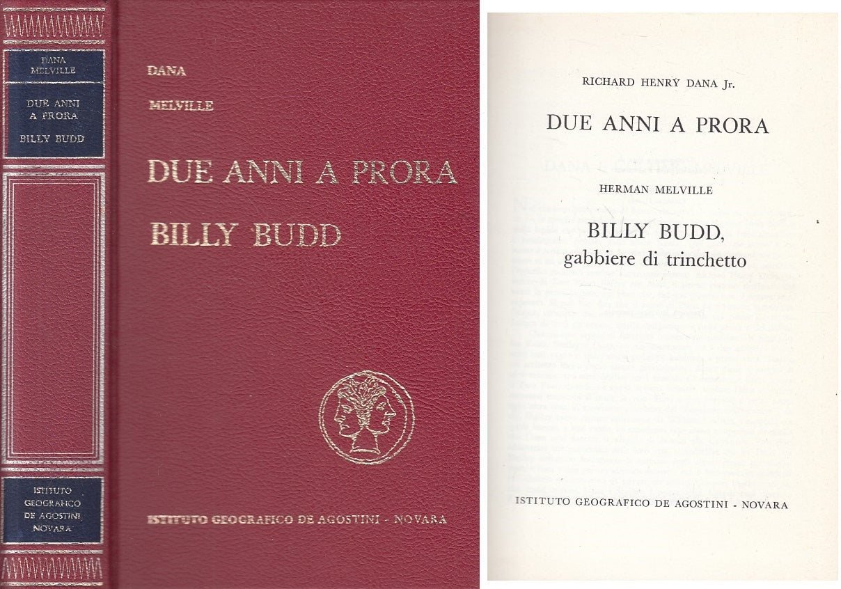 LN- DUE ANNI A PRORA BILLY BUDD- DANA MELVILLE- DE AGOSTINI--- 1968 - C - ZFS446