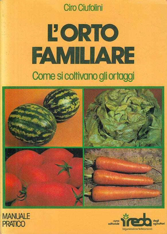 LZ- L'ORTO FAMILIARE COLTIVANO ORTAGGI - CIUFOLINI - REDA --- 1982 - B - YFS628