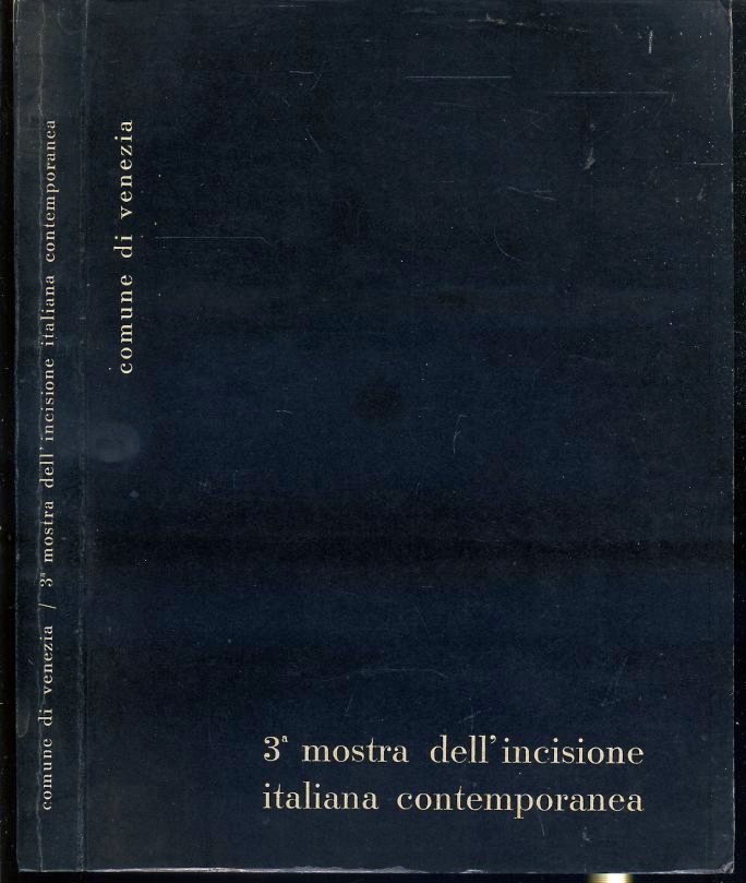 LT- 3a MOSTRA DELL'INCISIONE ITALIANA CONTEMPORANEA -- VENEZIA--- 1959- B- XFS13