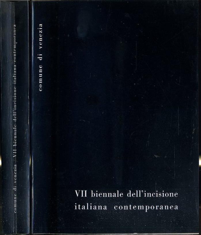 LT- VII BIENNALE INCISIONE ITALIANA CONTEMPORANEA -- VENEZIA --- 1968- B- XFS13