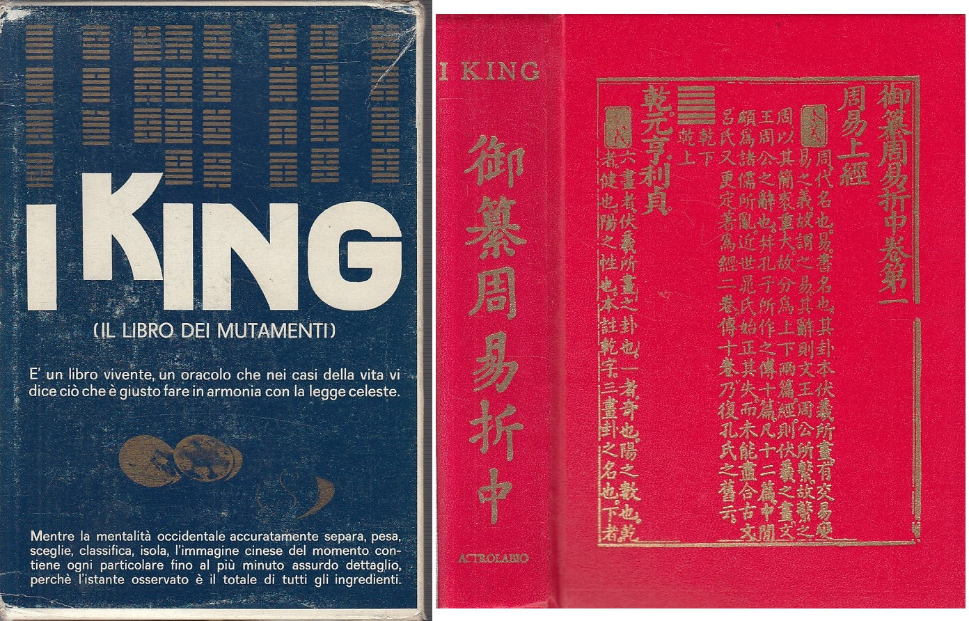 LS- I KING (LIBRO DEI MUTAMENTI)-- ASTROLABIO- PSICHE SCIENZA-- 1949- C - YFS608