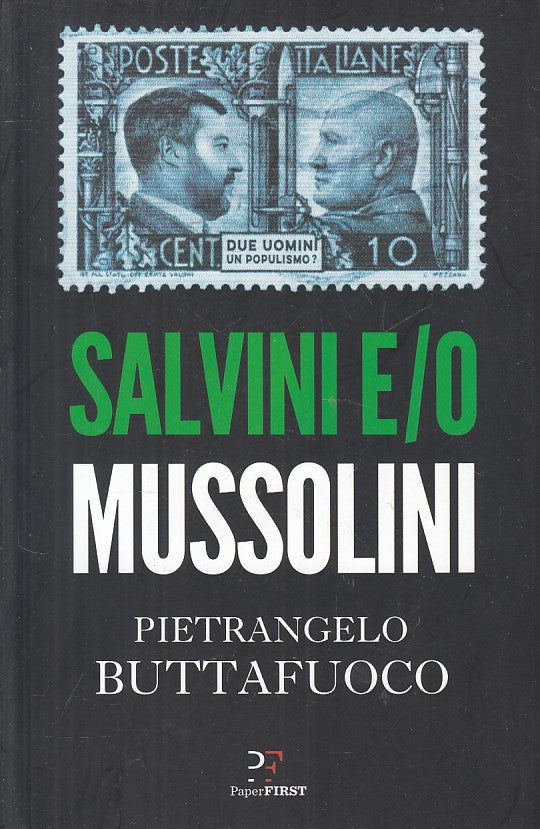 LS- SALVINI E/O MUSSOLINI - BUTTAFUOCO - PAPERFIRST --- 2020 - B - YFS662