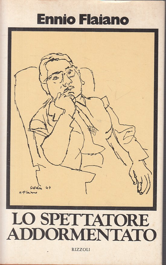 LN- LO SPETTATORE ADDORMENTATO - FLAIANO - RIZZOLI -- 1a ED.- 1983 - CS - YFS661