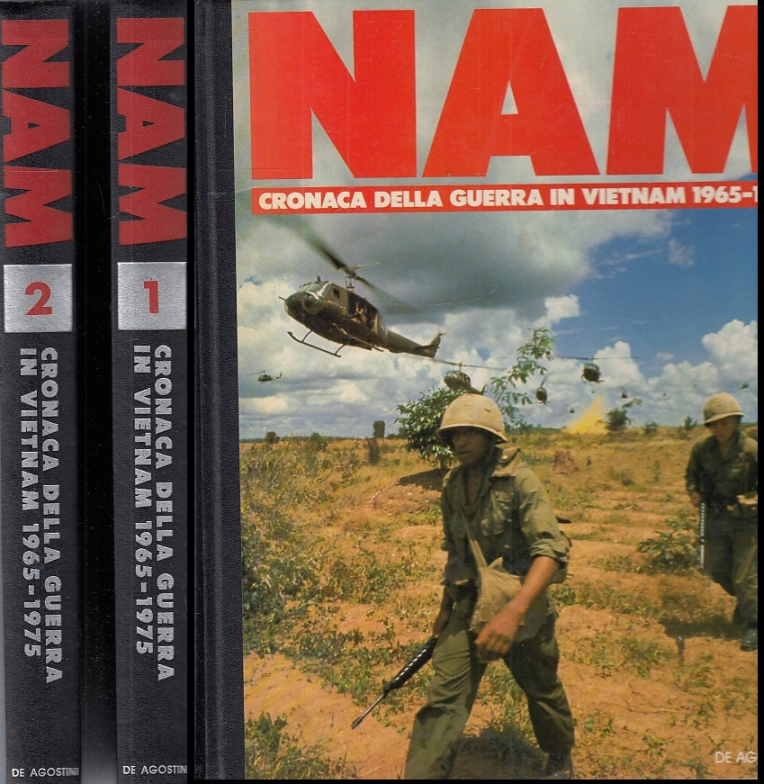 LS- NAM CRONACA GUERRA IN VIETNAM 1965/1975 1/2 -- DE AGOSTINI--- 1988-C- ZFS573