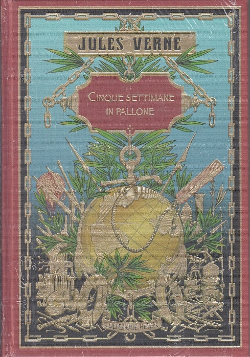 LB- CINQUE SETTIMANE IN PALLONE - JULES VERNE - RBA - HETZEL -- 2019 - C - XFS30
