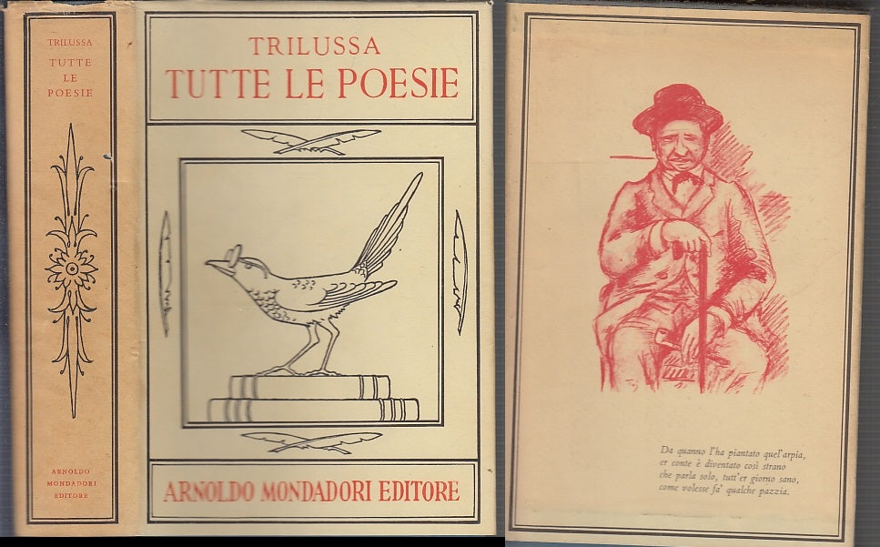 LN- TUTTE LE POESIE COFANETTO - TRILUSSA - MONDADORI --- 1958 - CS - XFS6