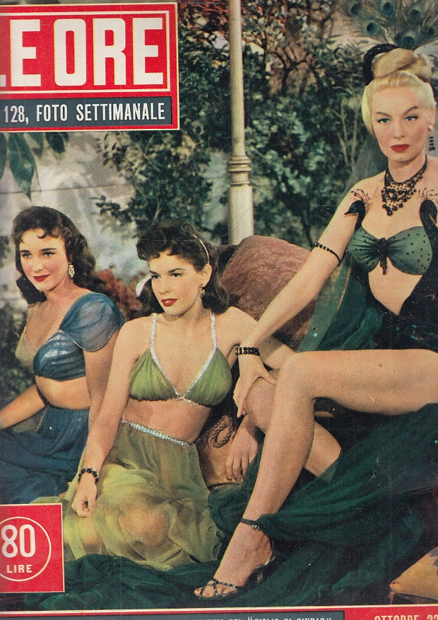 LR- RIVISTA LE ORE 128 III CYR ROBERTSON FORREST SINBAD ----- 1955- S- YFS716