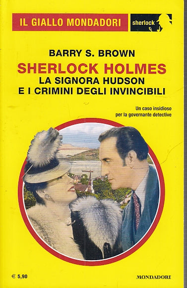 LG- GIALLO MONDADORI SHERLOCK N.71 SIGNORA HUDSON CRIMINI - BROWN ---- 2020 - B - YFS