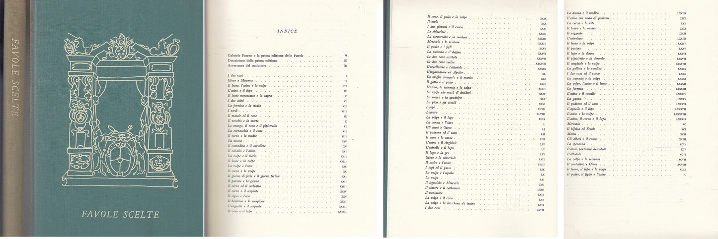 LB- FAVOLE SCELTE - GABRIELE FAERNO - BANCA DELL'AGRICOLTURA--- 1970- C- YFS501