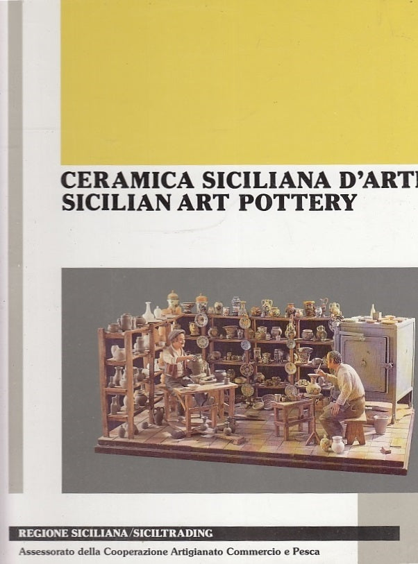 LT- CERAMICA SICILIANA D'ARTE SICILIAN ART POTTERY ----- 1987 - C - YFS612