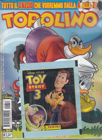 FD- TOPOLINO 2857 BLISTERATO FIGURINE TOY STORY 3 - DISNEY MONDADORI - 2010- B- QRX