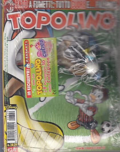 FD- TOPOLINO 2829 BLISTERATO PERSINAGGIO 3D - DISNEY MONDADORI - 2010 - B - QRX
