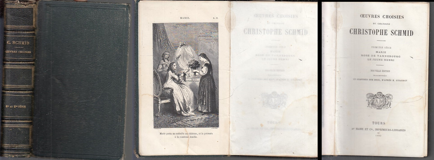 LH- OEUVRES CHOISIES PRIMA SECONDA SERIE - SCHMID - MAME --- 1863 - C - XFS77