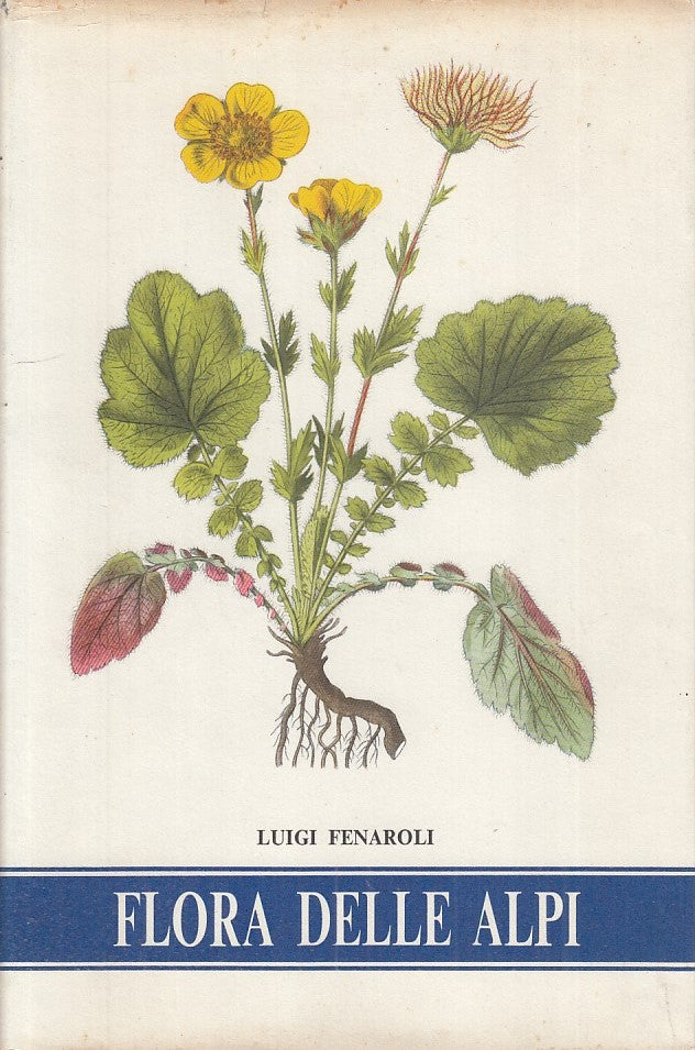 LZ- FLORA DELLE ALPI - LUIGI FENAROLI - ALDO MARTELLO --- 1971 - CS - YFS727