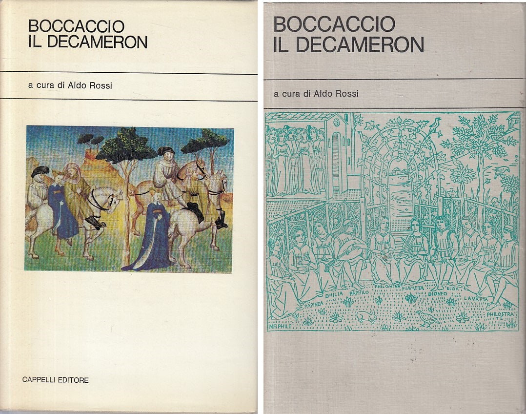 LN- IL DECAMERON - GIOVANNI BOCCACCIO - CAPPELLI --- 1977 - CS - ZFS21