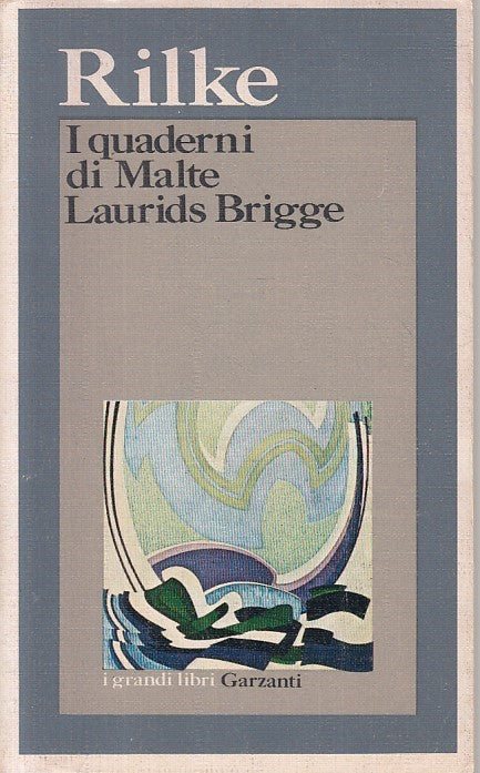 LN- I QUADERNI DI MALTE LAURIDS BRIGGE - RILKE - GARZANTI --- 1974 - B - ZFS51