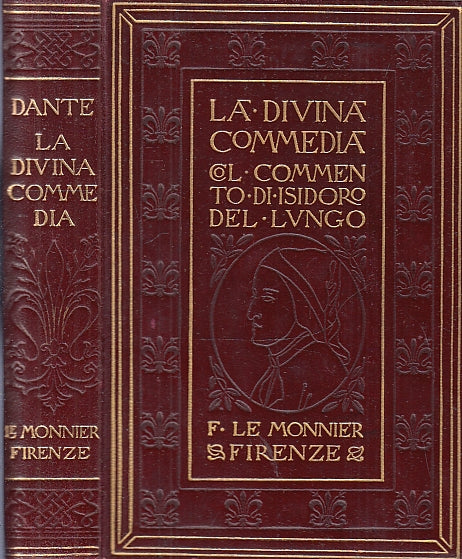 LN- LA DIVINA COMMEDIA DEL LUNGO - DANTE ALIGHIERI -LE MONNIER--- 1928- C- XFS84