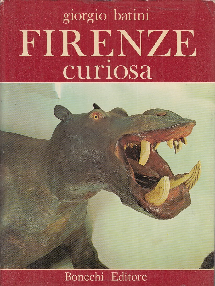 LT- FIRENZE CURIOSA - GIORGIO BATINI - BONECHI --- 1975 - CS - ZFS370