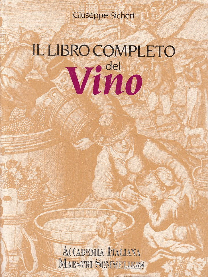 LZ- LIBRO COMPLETO VINO - SICHERI - DE AGOSTINI - SOMMELIER -- 1992 - B - ZFS142