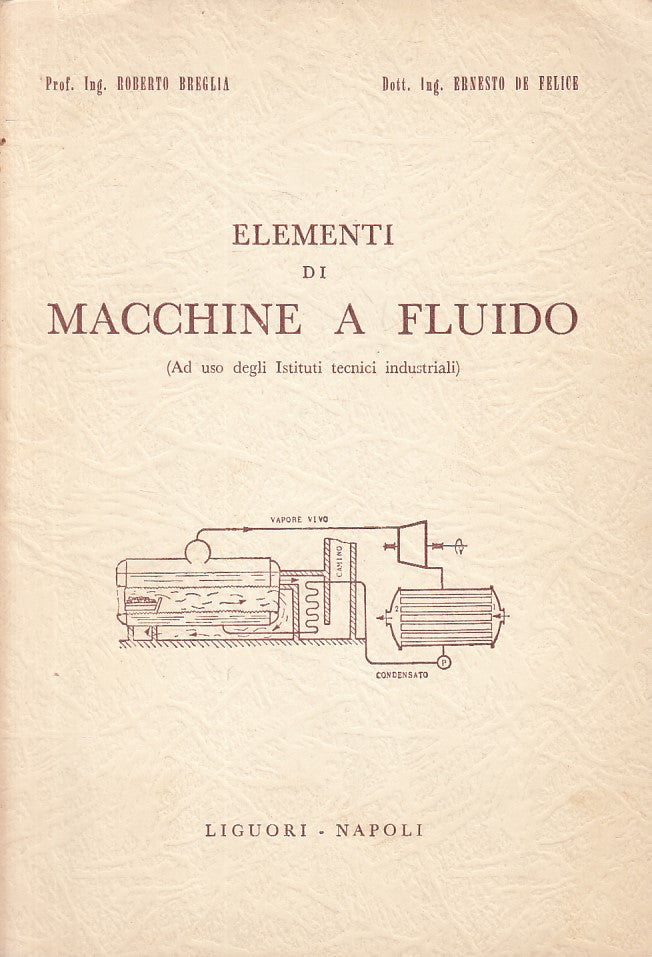 LZ- ELEMENTI DI MACCHINE A FLUIDO- BREGLIA DE FELICE- LIGUORI--- 1965 - B - ZFS6
