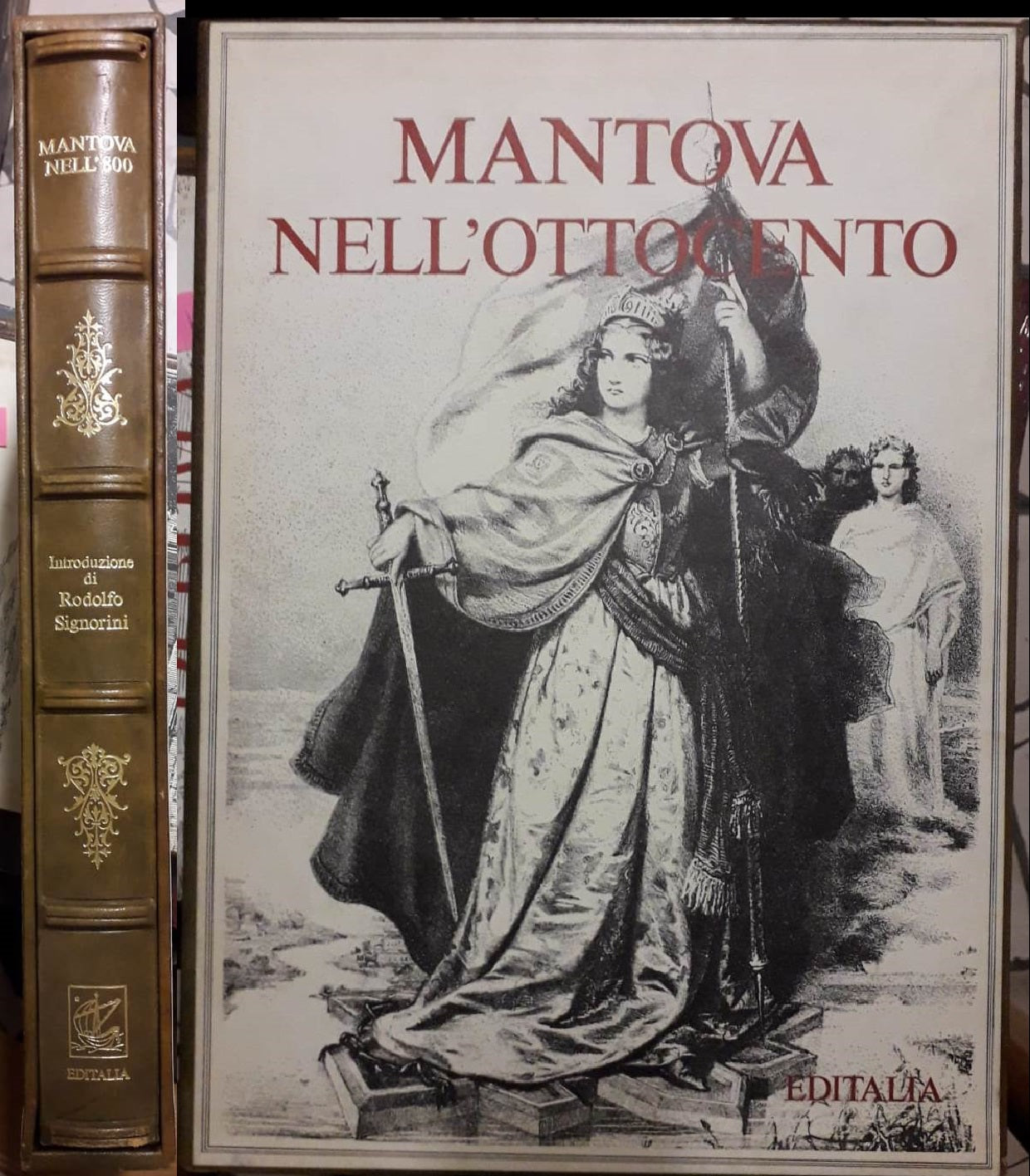 LS- MANTOVA NELL'OTTOCENTO '800 - SIGNORINI - EDITALIA --- 197 - C - ZFS319