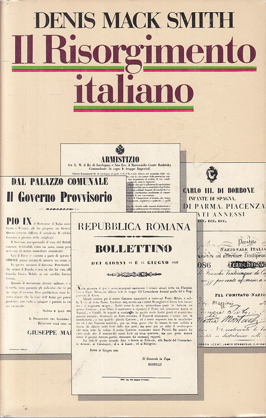 LS- IL RISORGIMENTO ITALIANO - MACK SMITH - LATERZA --- 1981 - CS - ZFS97