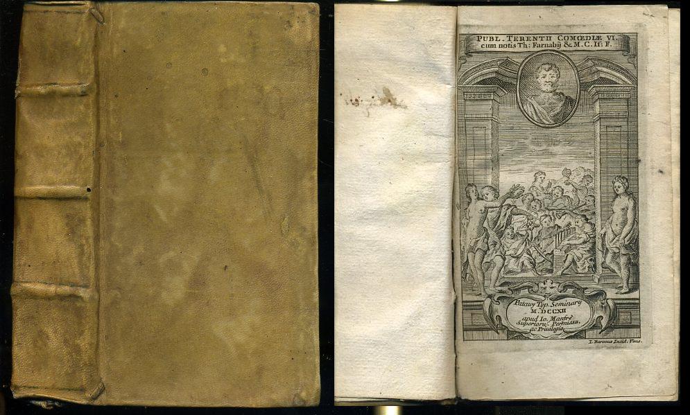 LH- PUBL. TERENTII COMOEDIAE VI SETTECENTINA FARNABII-- MANFRE--- 1712- C- XFS87