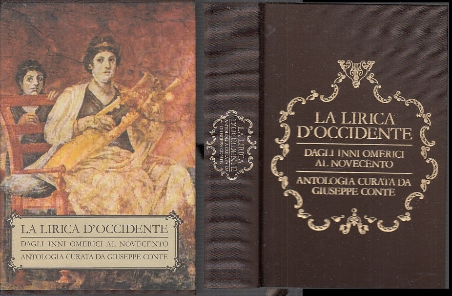 LA LIRICA D'OCCIDENTE DAGLI OMERICI NOVECENTO - CONTE- CDE--- 1991- C- XFS10