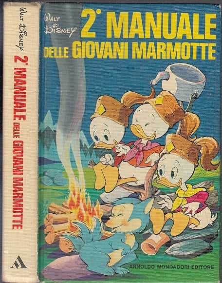 FD- SECONDO 2° MANUALE GIOVANI MARMOTTE -- DISNEY MONDADORI- 1a ED. 1975- C- SBX
