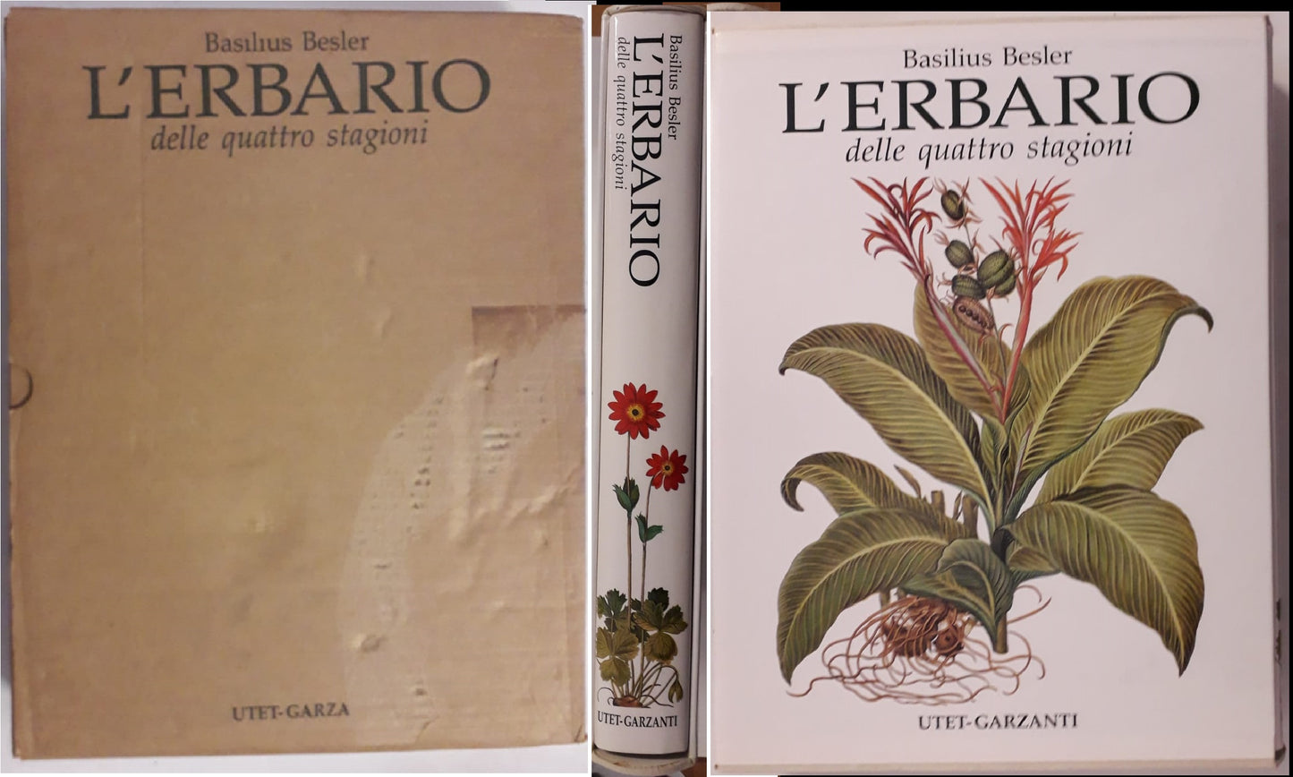 LZ- L'ERBARIO DELLE QUATTRO STAGIONI - BESLE - UTET GARZANTI--- 1998- CS- ZFS319
