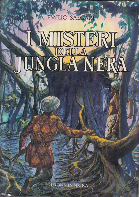 LN- I MISTERI DELLA JUNGLA NERA - SALGARI - VALLARDI --- 1977 - CS - ZFS48