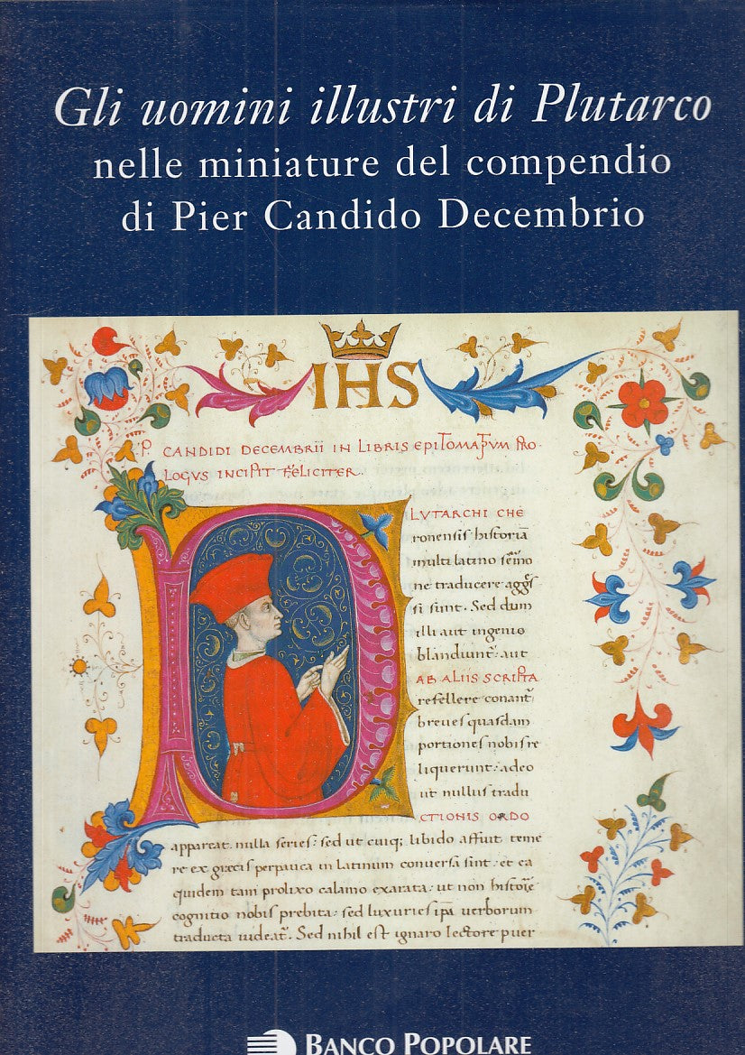 LT- GLI UOMINI ILLUSTRI DI PLUTARCO -- BANCO POPOLARE VERONA--- 2003- CS- YDS350
