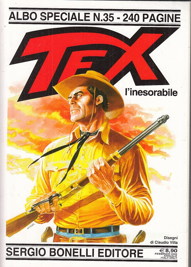FB- TEXONE TEX SPECIALE N.35 L'INESORABILE -- BONELLI - 2019 - B - SBX