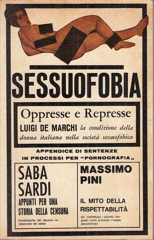 LZ - SESSUOFOBIA. OPPRESSE E REPRESSE -- SUGAR --- 1962 - B - ZFS30