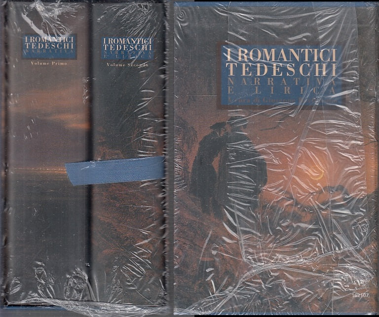 LN- I ROMANTICI TEDESCHI COFANETTO 2 VOLUMI NARRATIVA-- RIZZOLI--- 1995-CS-XFS10
