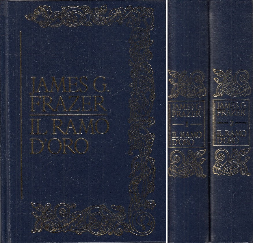 LS- IL RAMO D'ORO 2 VOLUMI - JAMES G. FRAZER - CDE --- 1990 - C - ZFS429