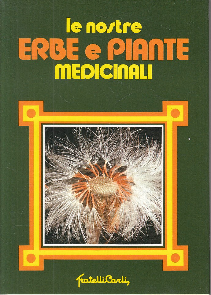 LZ- LE NOSTRE ERBE E PIANTE MEDICINALI - DE MARIA - SAGEP --- 1989 - CS - ZFS195