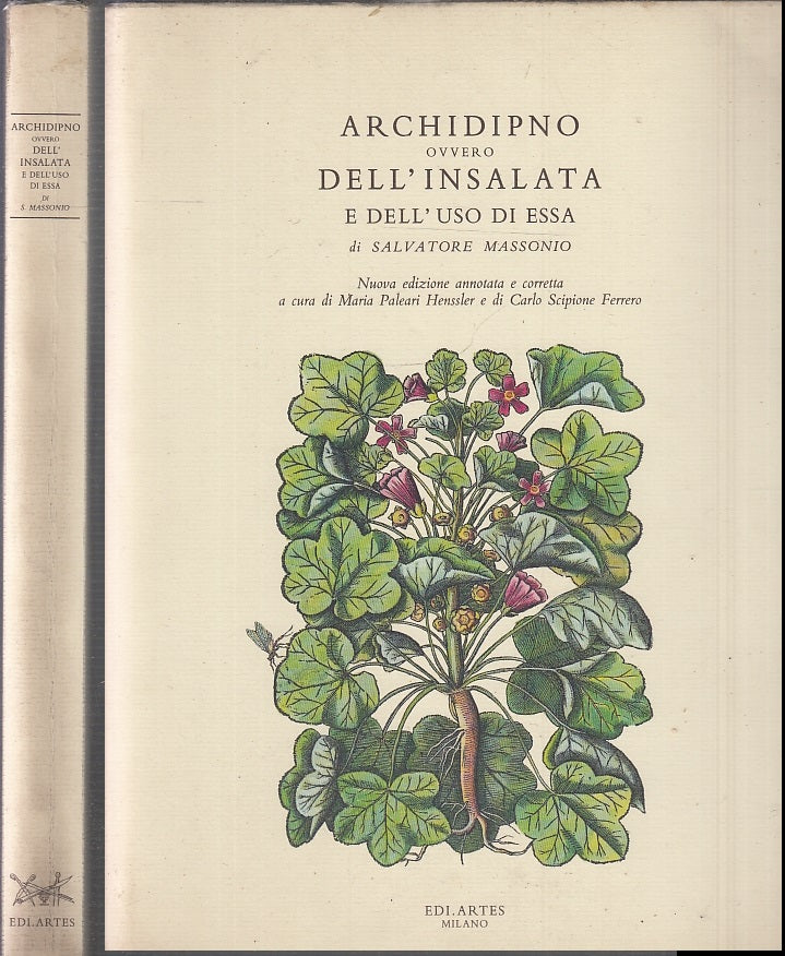 LZ- ARCHIDIPNO OVVERO DELL'INSALATA - MASSONIIO - ADI ARTES --- 1990 - BS- XFS94