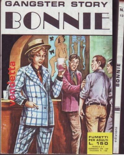 FP- BONNIE N.13 FUMETTO EROTICO -- ERREGI - 1969 - B - SBX